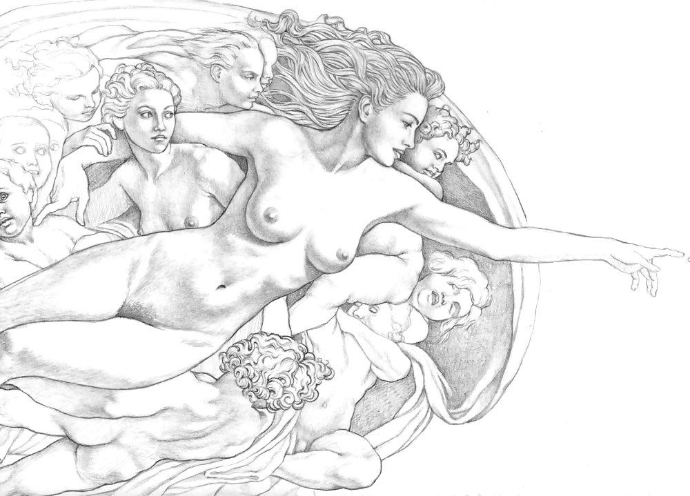 25P Drawn Ero and Porn Art 7 - Mark Blanton (1) Nudes