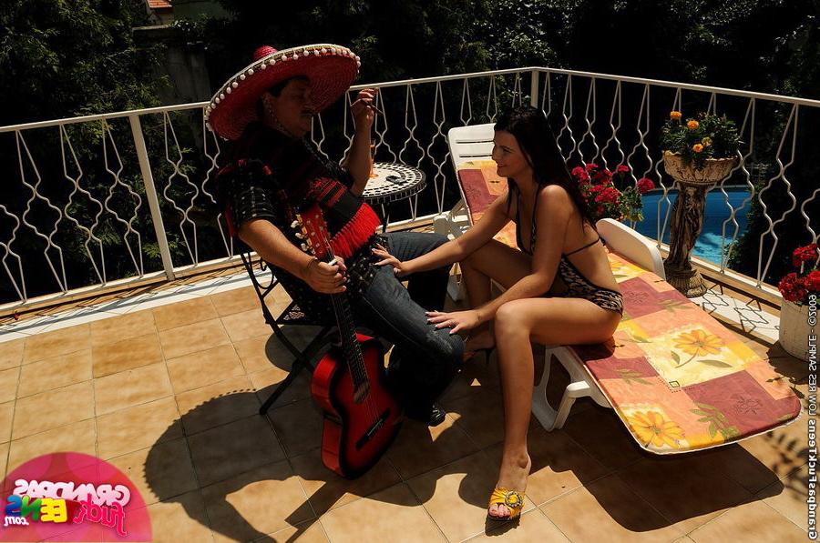 16P Old guy gets lucky with a teen