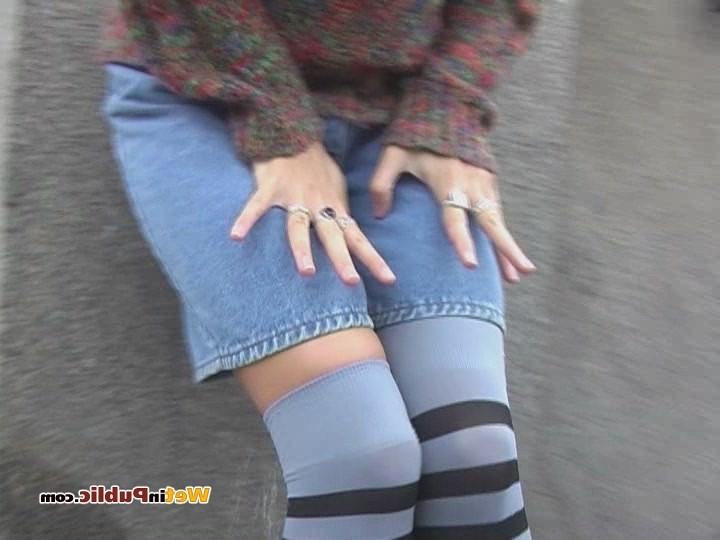 12P Chick who pissed in her shorts feels crushed with this public mishap