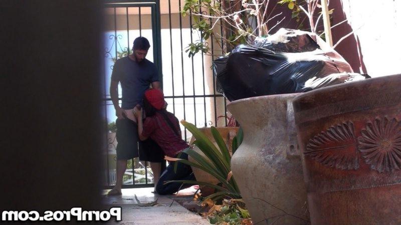 12P Cute teen bitch Ashli Orion has sex in public
