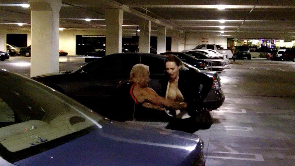 16P Naughty chicks getting exposed in public