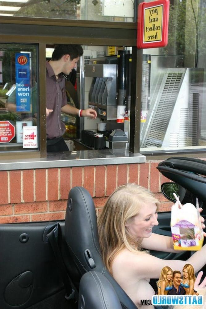 15P Two hot amateur girls getting topless in public