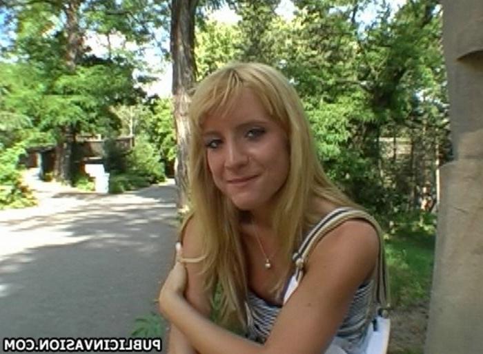 16P girl getting nasty in public after seeing hard dick