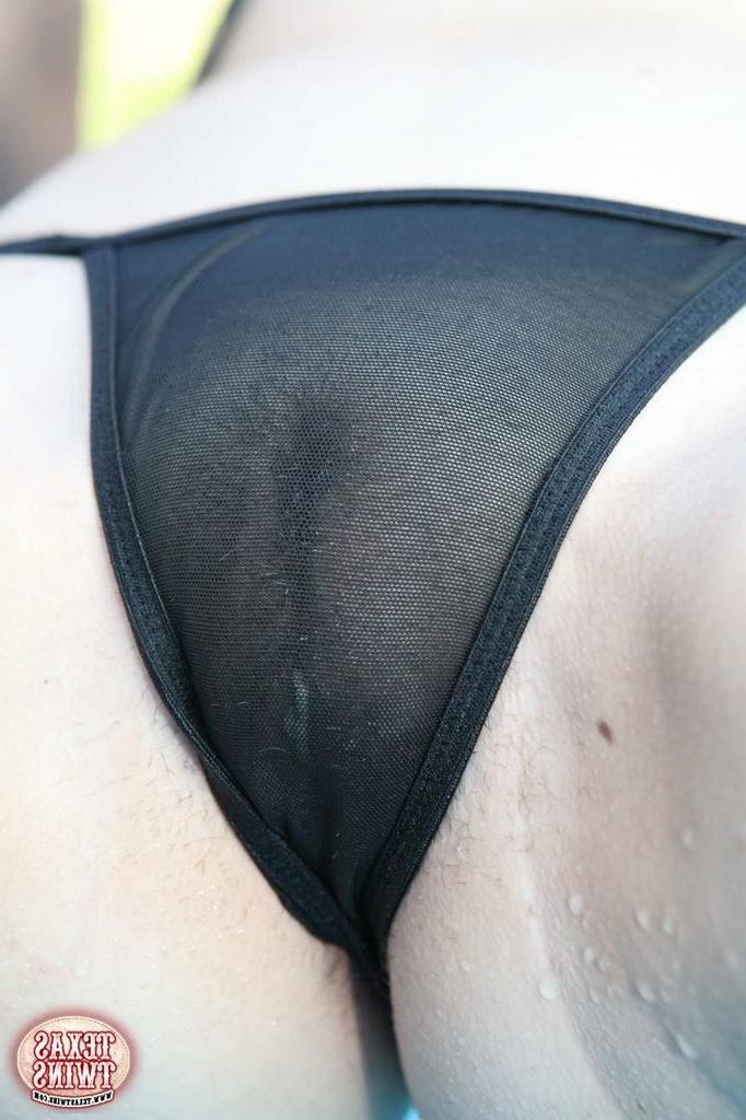 14P Tiny titted eighteen year old twins play in the swimming pool