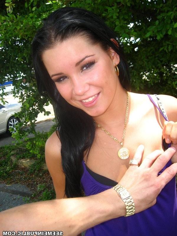 16P Naughty cutie sucking and riding cock in public place