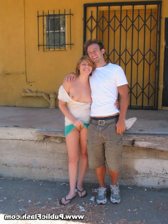 16P Cute Newbie Flasher First Time Out Flashing Nudity in Public