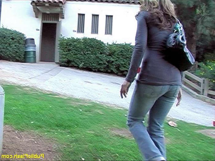16P Big Tit Latina Beauty Talked Into Flashing Boobs in Public Park