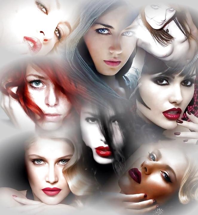 22P Babe art collage pics