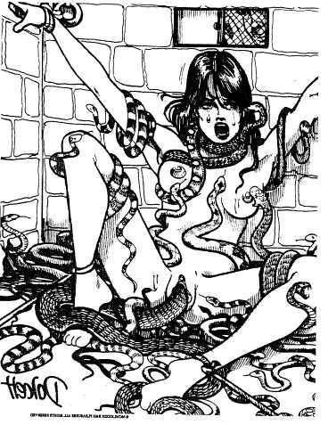 15P evil painful female horror sexual bondage art