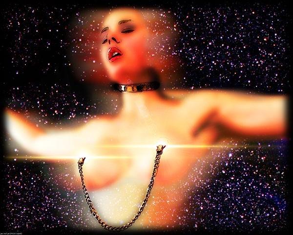 15P huge round female tits bound with rope fetish