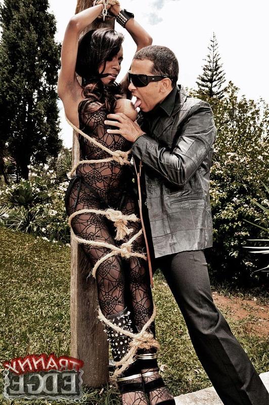 15P Tranny Tied To a Tree