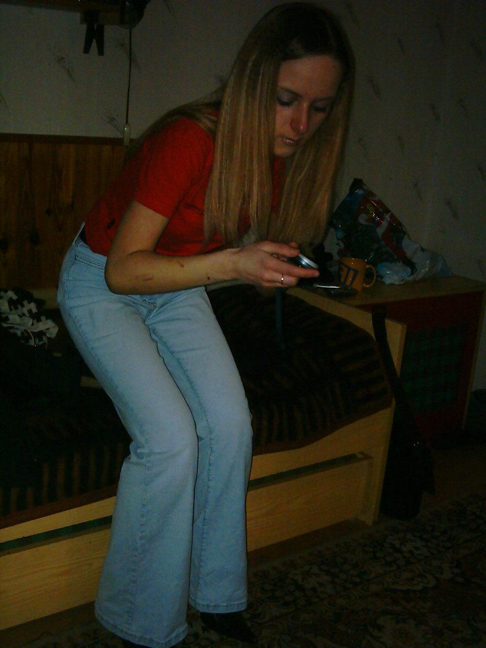 15P Cute blonde skinny slut