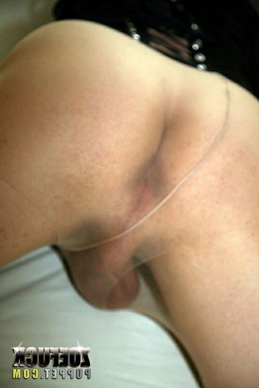 16P Tranny in full body nylons