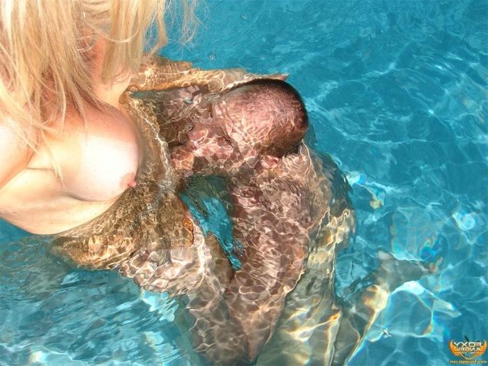 15P Foxy Angel fucking by the pool