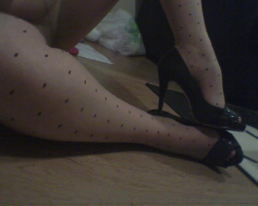 20P High Heels, Tights & Feet