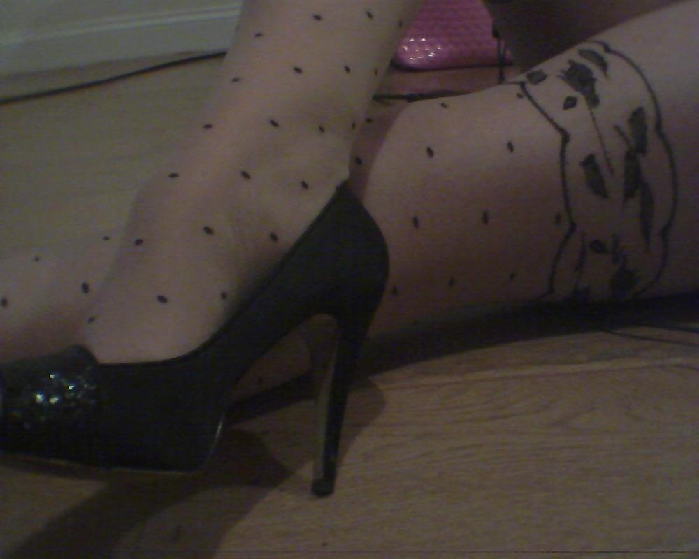 20P High Heels, Tights & Feet
