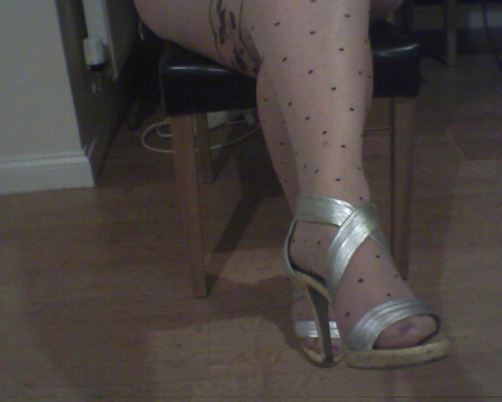 20P High Heels, Tights & Feet