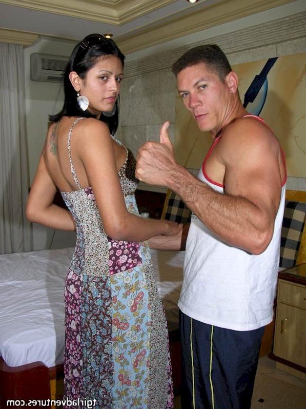 14P Gorgeous tranny fuck a guy with her big dick