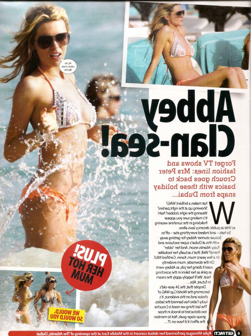 25P Abbey Clancy Topless