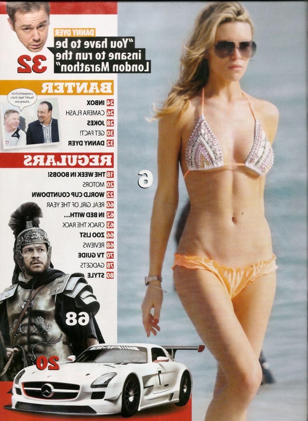 25P Abbey Clancy Topless