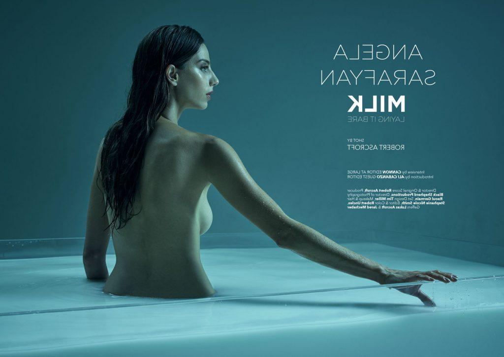 5P Angela Sarafyan Topless