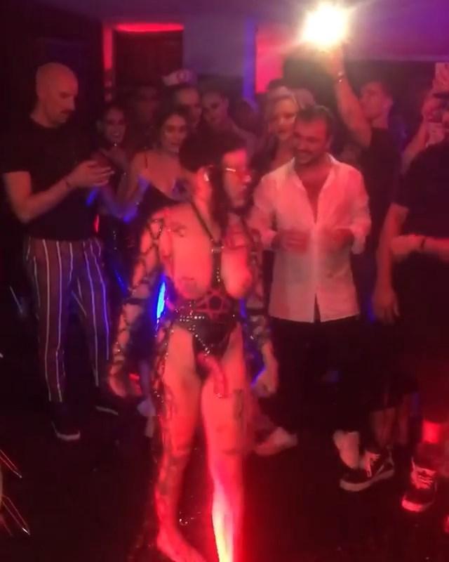 16P Brooke Candy Topless
