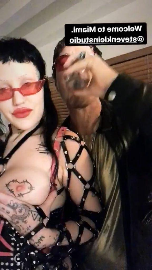 16P Brooke Candy Topless