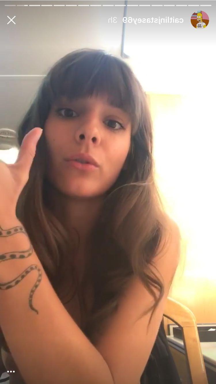 5P Caitlin Stasey Topless Pics