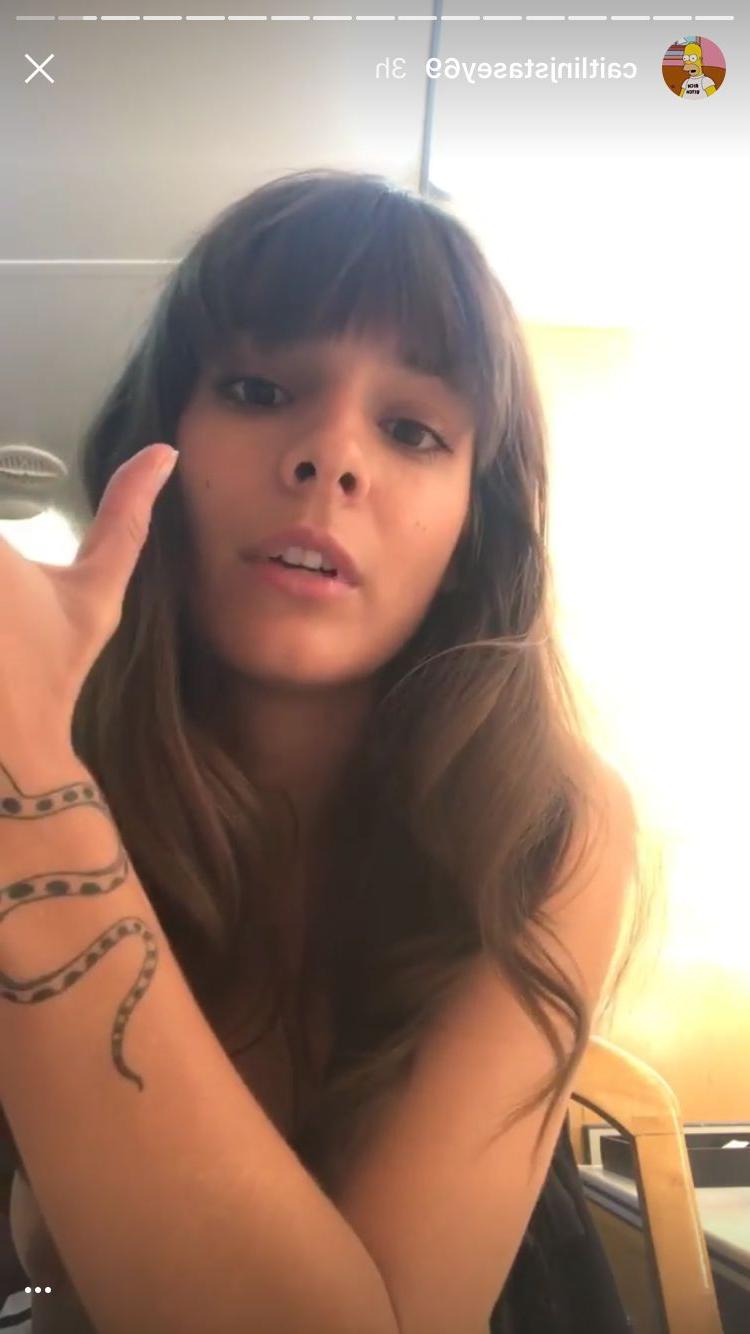 5P Caitlin Stasey Topless Pics