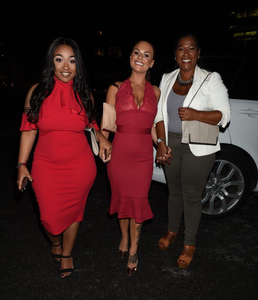 25P Chantelle Connelly Looks Really Great In Red