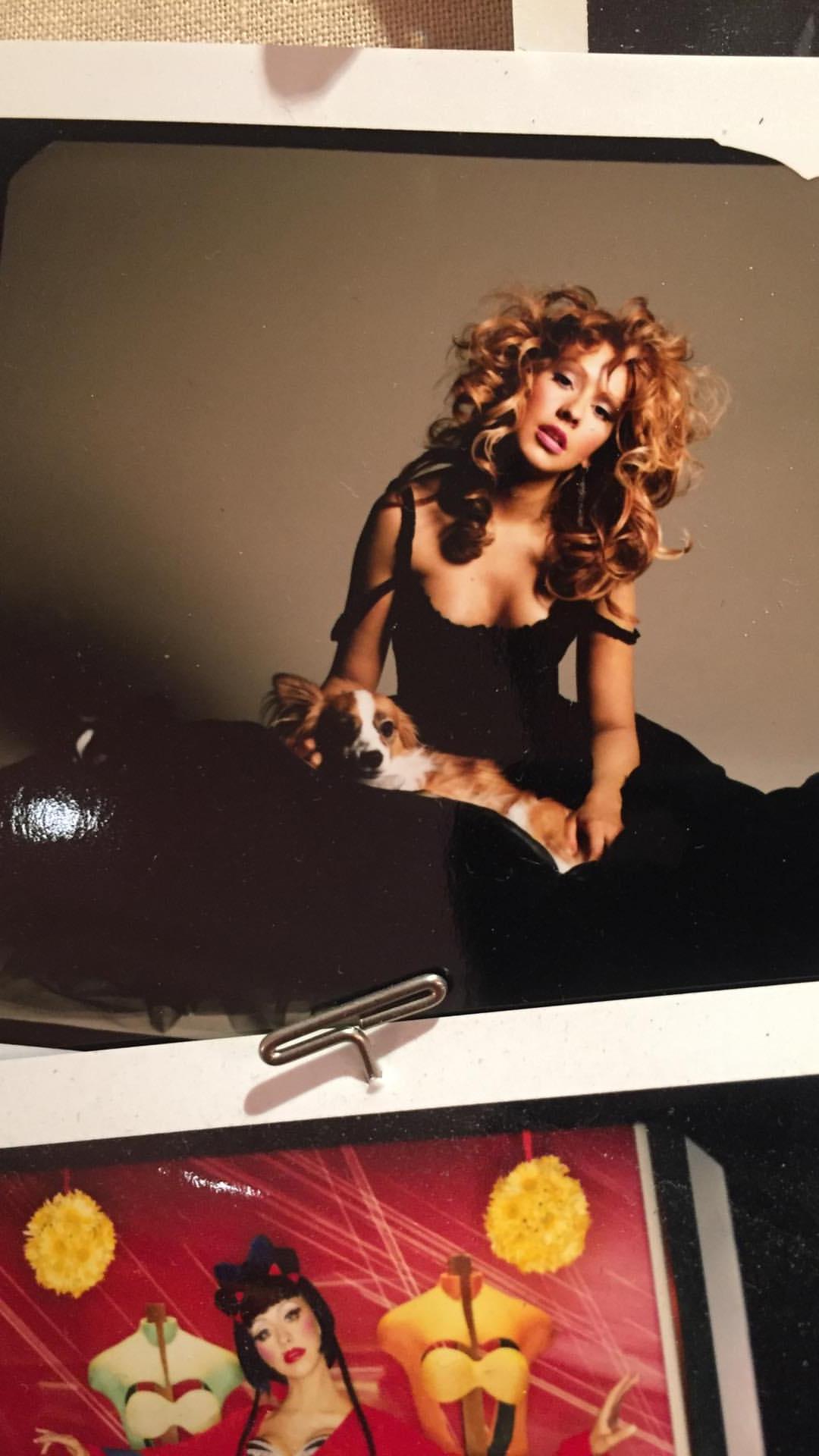 7P Christina Aguilera Topless