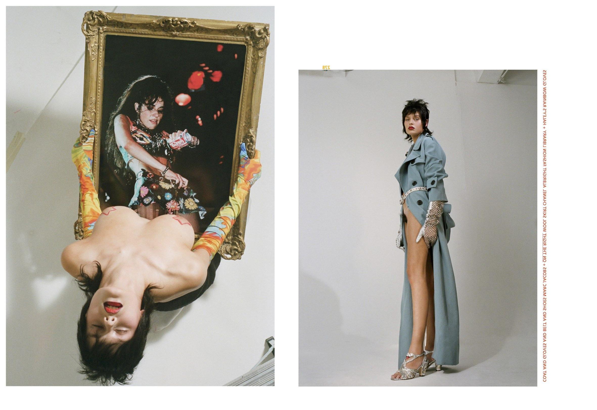 5P Solveig Mørk Hansen & Ebonee Davis Topless Photos