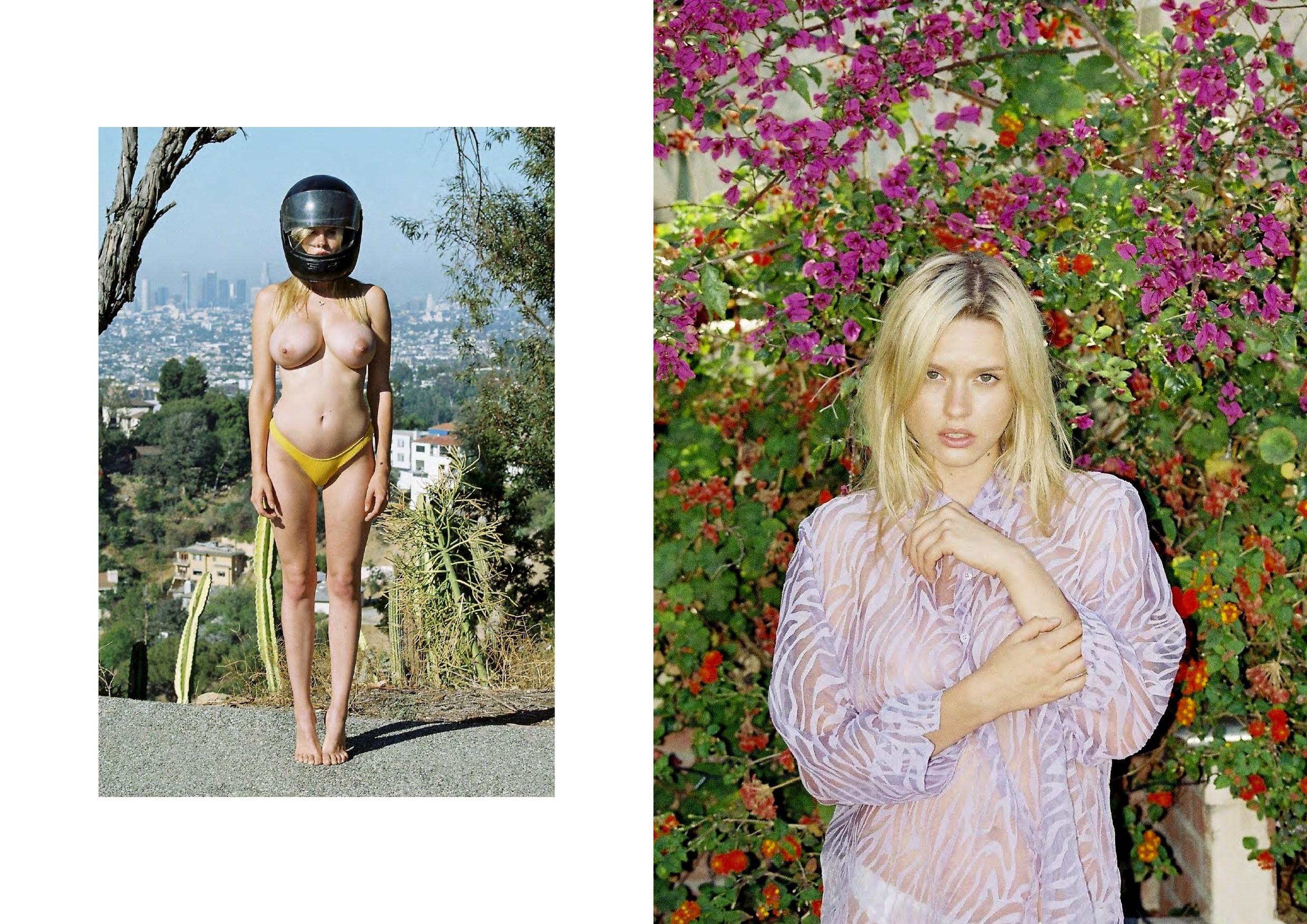 8P Topless Photos of Elle Brittain