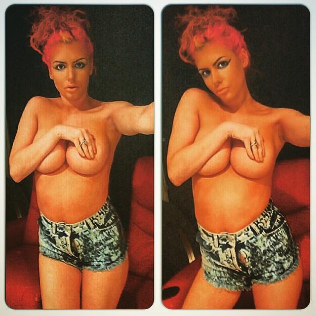 4P Gabi Grecko Topless pics