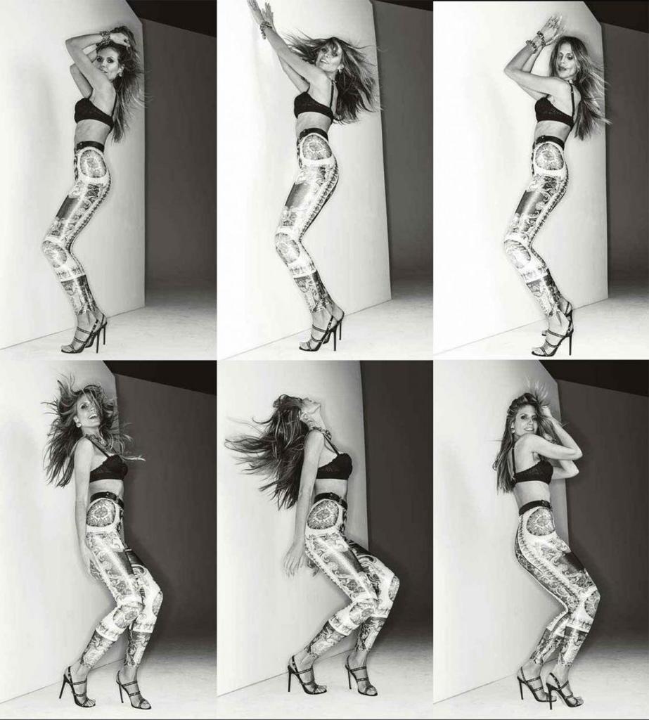 6P Heidi Klum oben ohne