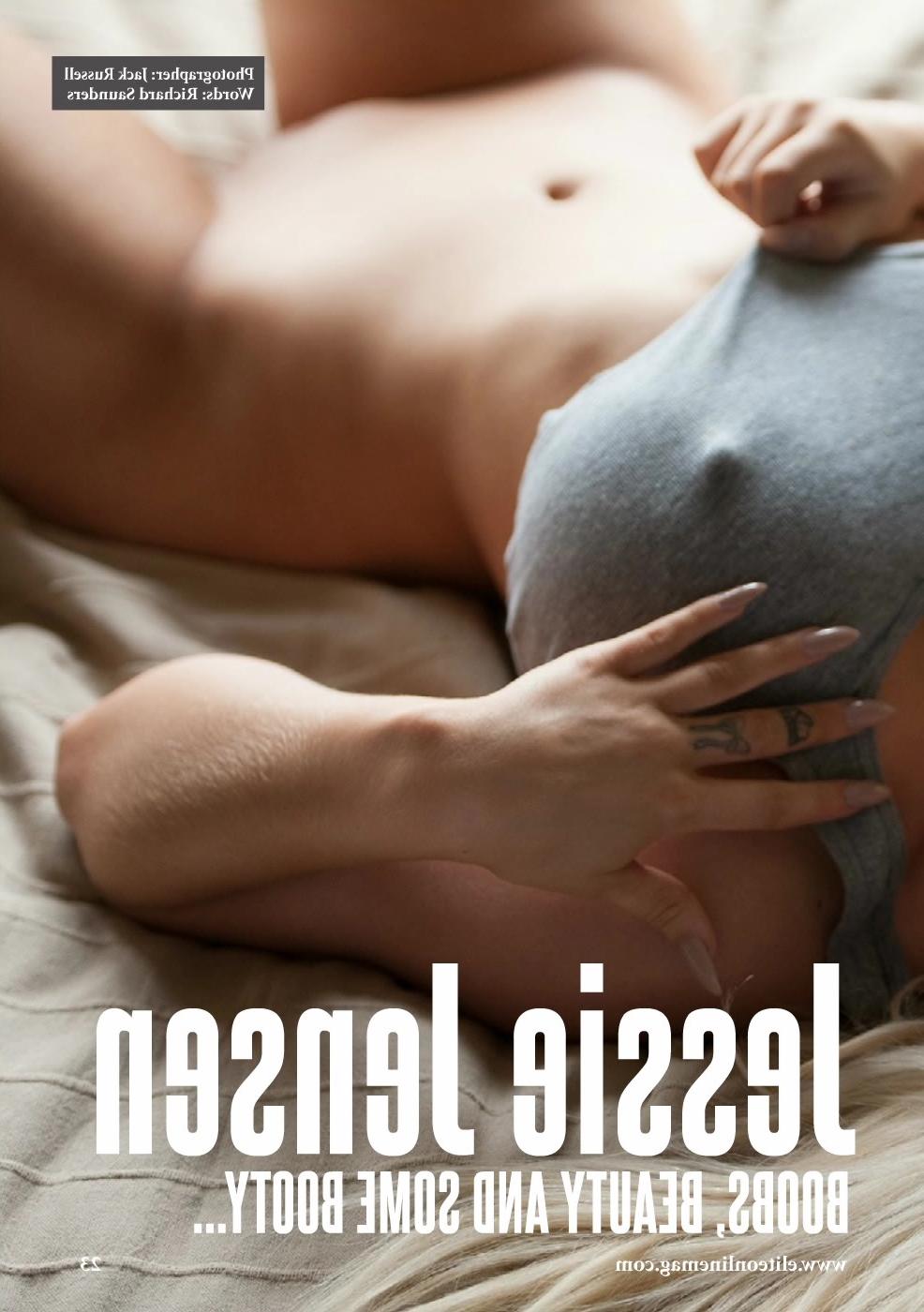 13P Jessie Jensen topless pics