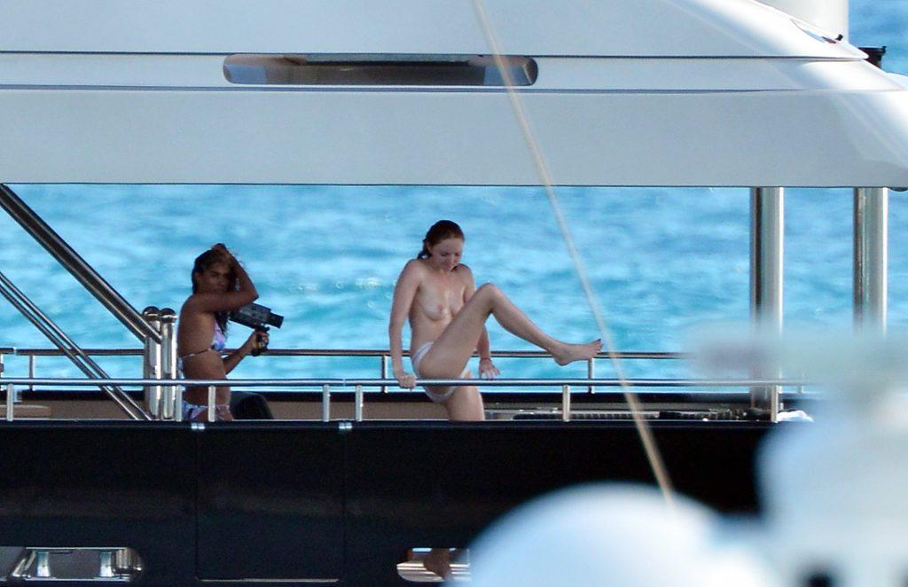 25P Lily Cole Topless