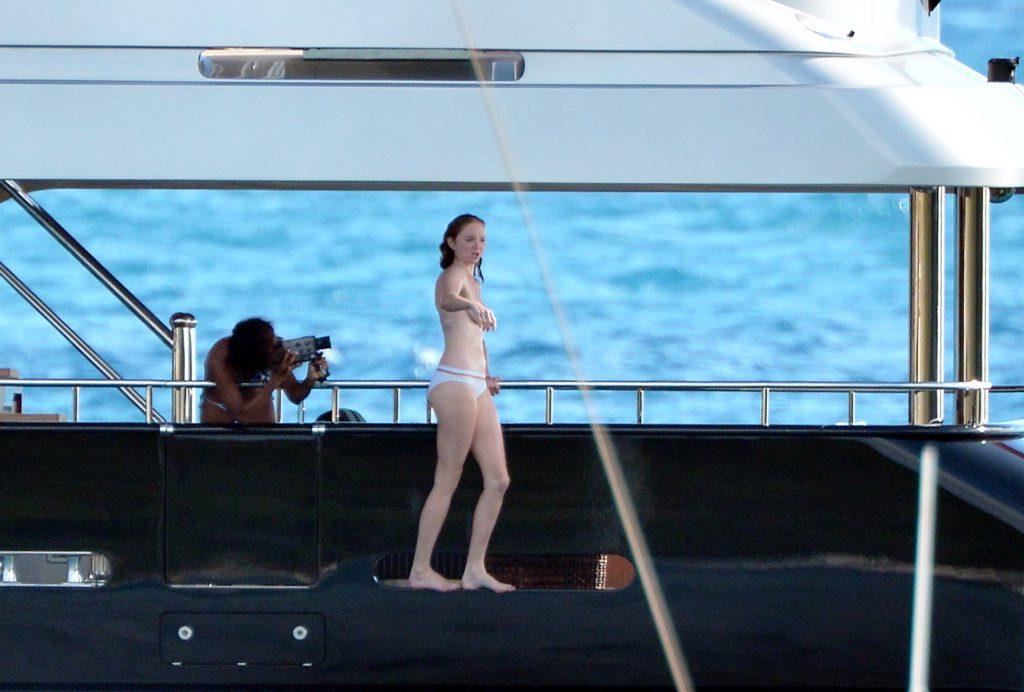 25P Lily Cole Topless