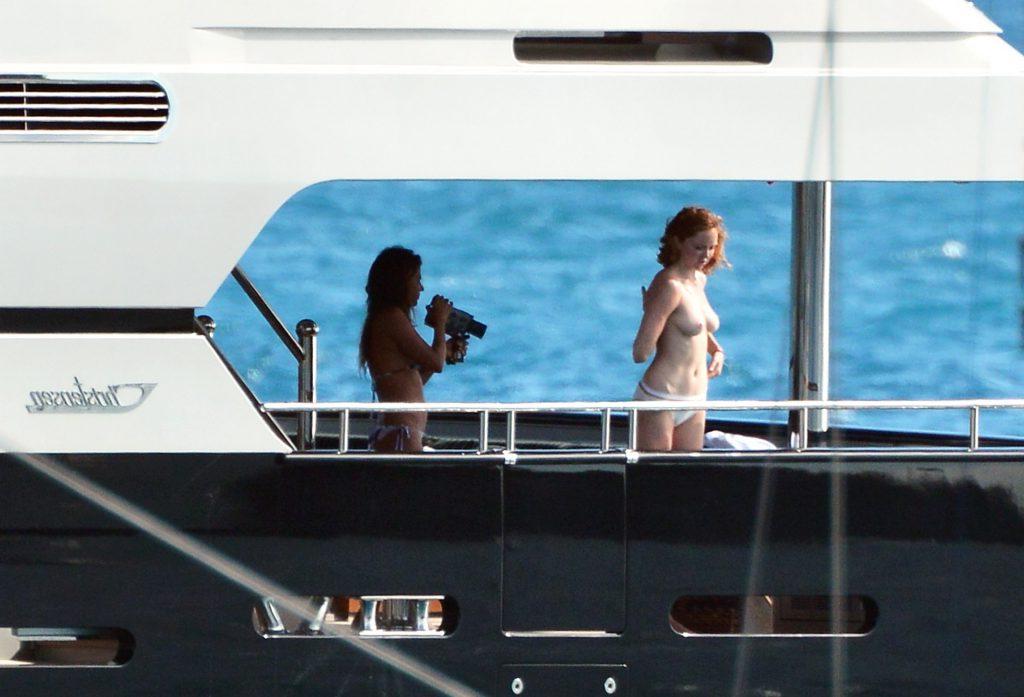 25P Lily Cole Topless