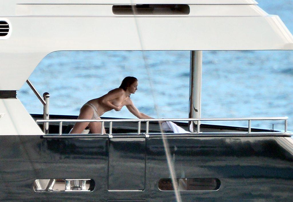 25P Lily Cole Topless
