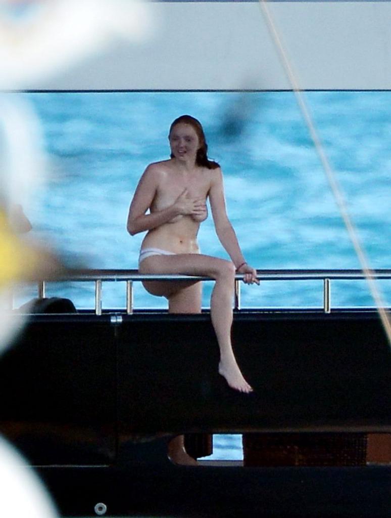 25P Lily Cole Topless
