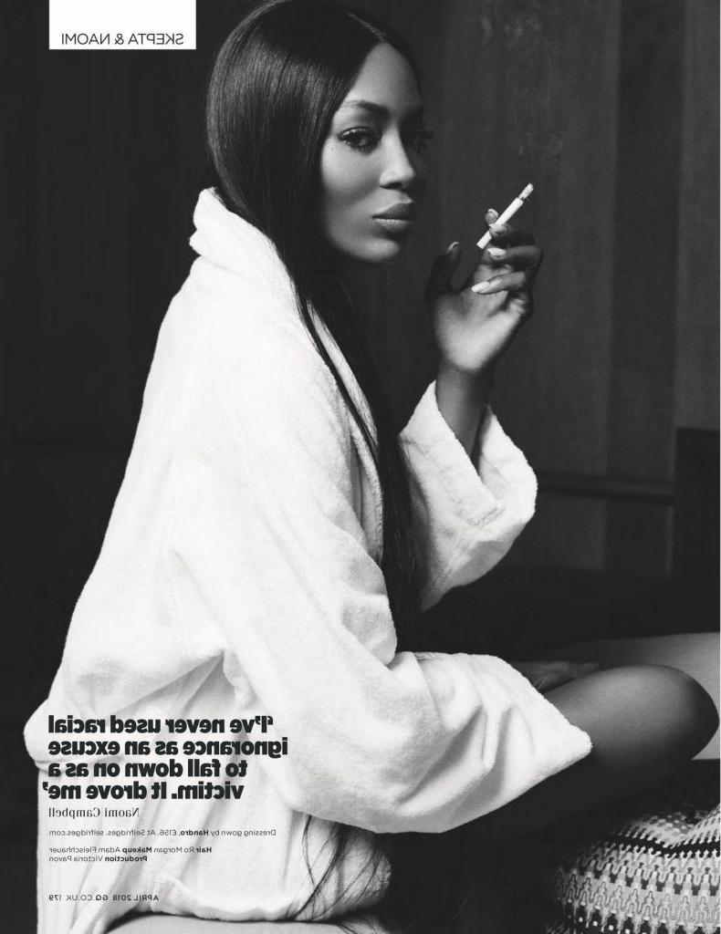 7P Naomi Campbell Topless
