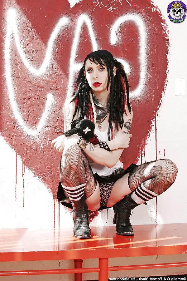 16P Punk Schoolgirl