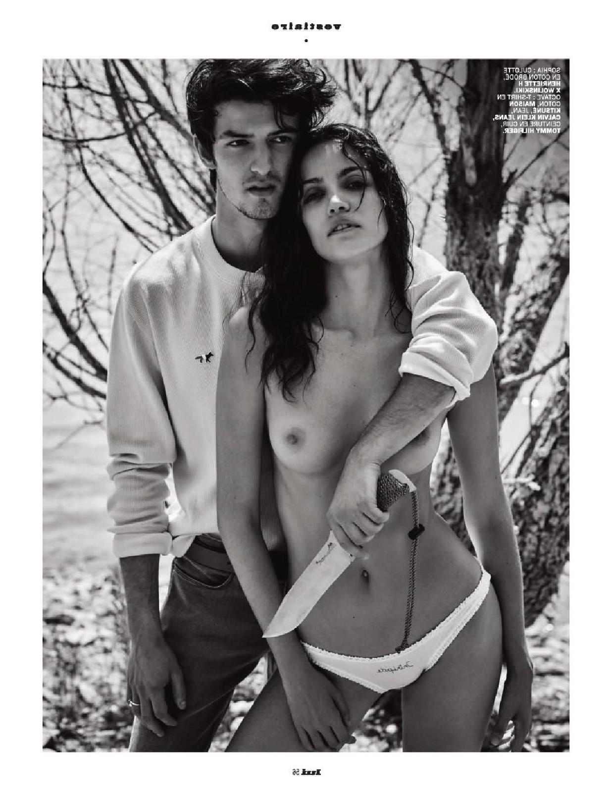 6P Topless Photos of Sofia Resing