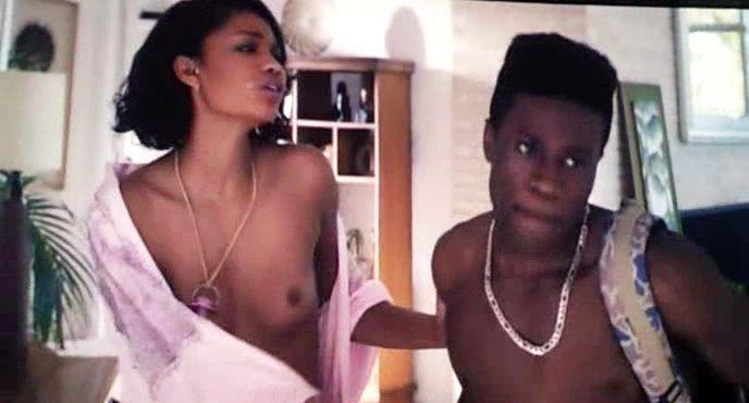 8P Topless pics of Chanel Iman