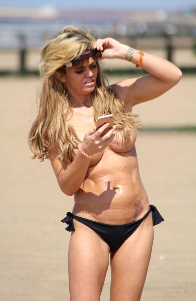 25P Danniella Westbrook Topless