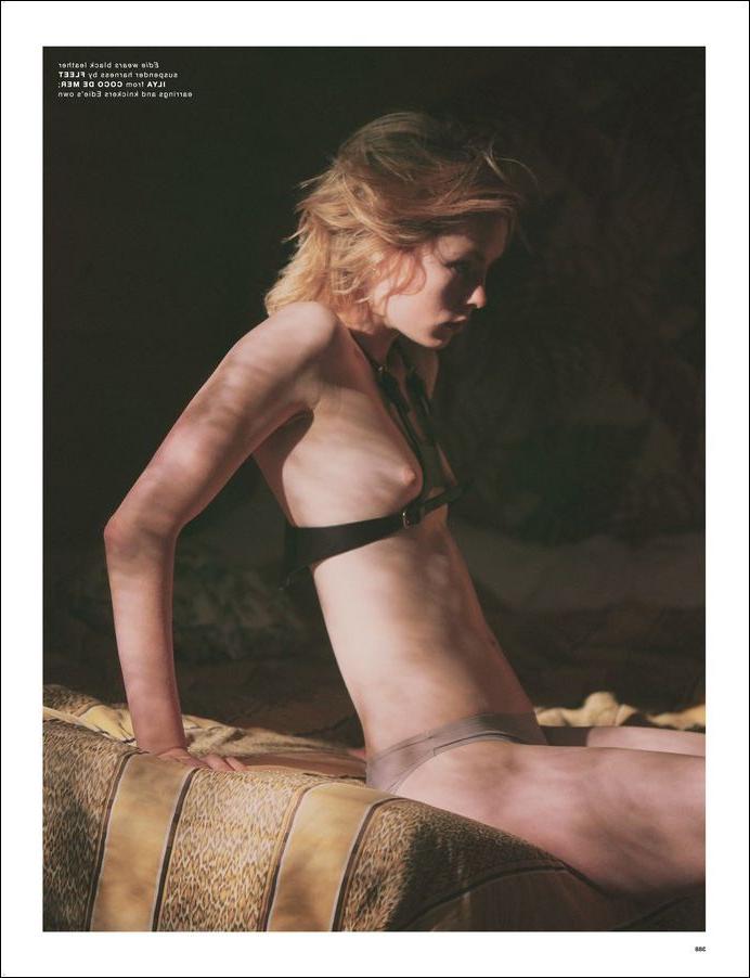 4P Edie Campbell’s topless pics