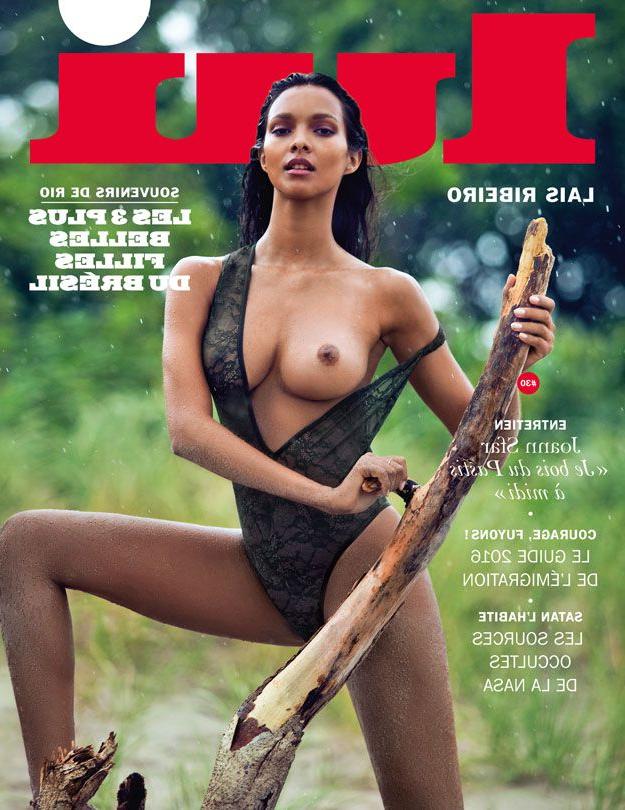 8P Lais Ribeiro Topless Photos