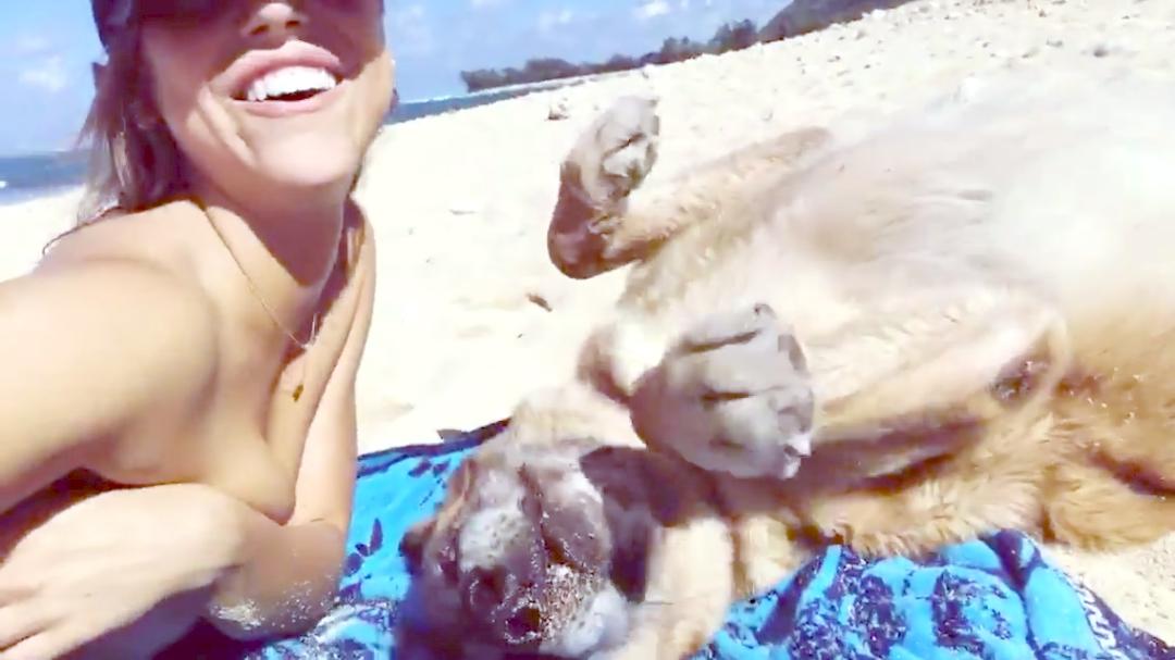 8P Alexis Ren Topless Photos