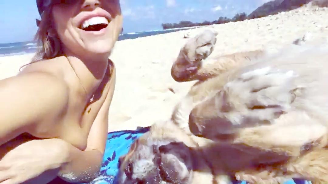 8P Alexis Ren Topless Photos